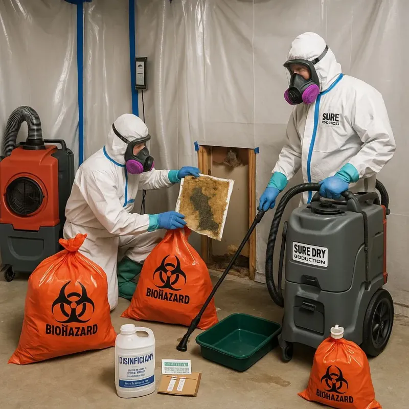 Contaminated Water Handling Protocols process in Linn County, MO